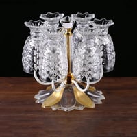 المعادن كاس حامل المنزل كوب للمشروبات استنزاف رف غ...