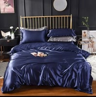 البوليستر الساتان مجموعة الفراش