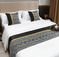 علم السرير بنمط موجة Phnom Penh ، مرقع بلون واحد ،...