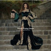 فستان سهرة عربي من Fivsole مع تنورة قابلة للانفصال...