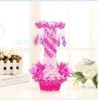 جديدVase بها بنفسك زهره يدويه الصنع الاكريليك قلاد...