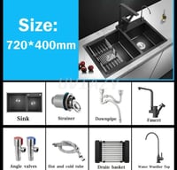 نانو بالوعة 304 الفولاذ المقاوم للصدأ بالوعة المطب...