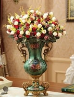 سنتيمتر الأوروبي الراتنج زهرية مجسمة المجففة الأفر...