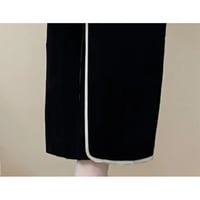 فستان نسائي ضيق بياقة مربعة ، سيدة ، مزاجه ، خليط...