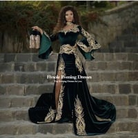 فستان سهرة عربي من Fivsole مع تنورة قابلة للانفصال...