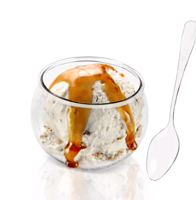 أكواب الحلوى الشفافة لحفلة عيد ميلاد ، وجبات خفيفة...