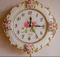 | بسيطة الراتنج ميكانيكي ساعة الحائط ، حافة قذيفة...