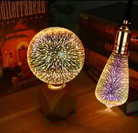 | ثلاثية الأبعاد الديكور اديسون لمبة E27 4 واط 110...