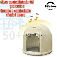 خيمة قابلة للنفخ للتخييم في الهواء الطلق ، خيمة مض...