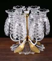 المعادن كأس حامل المنزل كوب للمشروبات استنزاف رف غ...