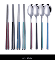 طقم أدوات مائدة من الفولاذ المقاوم للصدأ ، أدوات م...