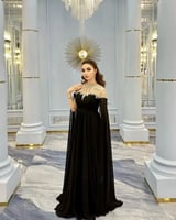 فساتين أنيقة بالخرز والكريستال، فساتين حفلة موسيقي...