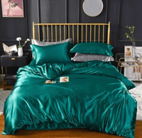 البوليستر الساتان مجموعة الفراش