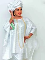 فساتين بازن ريتشي الطويلة للملابس اليومية الأفريقي...