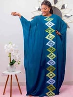 رداء Dashiki الناعم والصديق للبشرة للنساء الأفريقي...