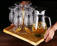 المعادن كأس حامل المنزل كوب للمشروبات استنزاف رف غ...