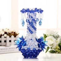 جديدVase بها بنفسك زهره يدويه الصنع الاكريليك قلاد...