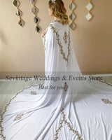 رأس مزخرف بدون أكمام مع قطار ، فساتين حفلة موسيقية...