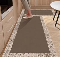حصيرة أرضية مطبخ مخملية كريستالية ، سجادة ، بساط ،...