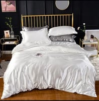 البوليستر الساتان مجموعة الفراش