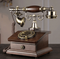 ريترو حبالي الهاتف الدوار مع نغمه الكترونيه الهاتف...