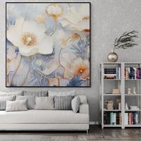 لوحه جدارية كانفس فن معاصر