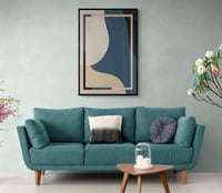 لوحات جدارية فن تجريدي - انسجام هندسي