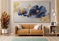 لوحه جدارية كانفس فن تجريدي