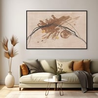 لوحات فنية جدارية فن تجريدي نمط عتيق