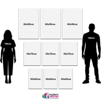 طقم من 3 لوحات جدارية مودرن فن تجريدي (حصري)