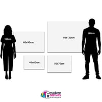 لوحه جدارية كانفس فن تجريدي