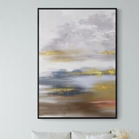 لوحات جدارية فن تجريدي - طبقات الالوان