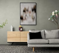 لوحات جدارية فن تجريدي - أبعاد رمادية