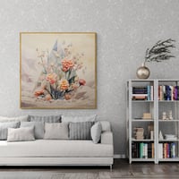 لوحه جدارية كانفس فن معاصر