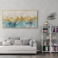 لوحه جدارية كانفس فن تجريدي