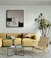 لوحة جدارية فنية، قماش كانفس - انعكاس الهدوء