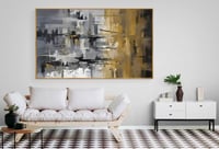 لوحه جدارية كانفس فن تجريدي