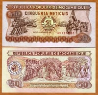 موزمبيق فئة 50 متكال أنسر (إصدارقديم)