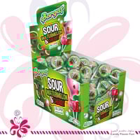 بورقات حلاوة مصاص بنكهة البطيخ و الكرز الحامض 40 ح...