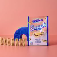 مانر سناك مينيز" بحشوة الحليب والبندق. 300جم