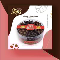 شوكولاتة دراجيه مشكلة خالية من السكر من "توبس" 500...