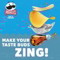 برينجلز بالملح والخل 40 جم