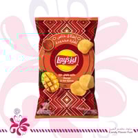 ليزي رقائق البطاطس مانجو وتوابل حارة 165 جرام
