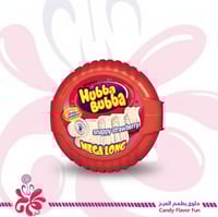 شريط علكة هوبا بوبا ميغا لونغ بنكهة الفراولة السنا...