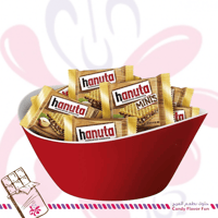 هانوتا ويفر ميني بحشوة كريمة البندق 10*220 جم