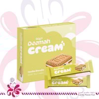 بسكويت ديمه بكريمة الفانيليا 16*27جم
