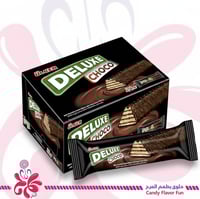 اولكر ويفر بالشوكولاتة الداكنة بحشوة الكاكاو 24*28...