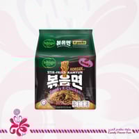 مكرونة بييجو كوري راميون مقلي بنكهة الدجاج المدخن...