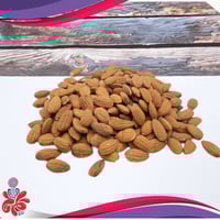 ‏لوز أمريكي سادة نص كيلو