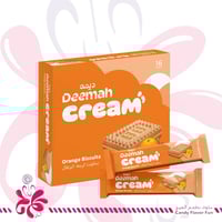 بسكويت ديمه بكريمة البرتقال 16*27جم